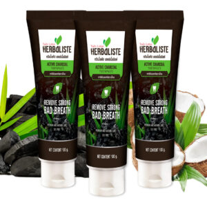 Creme Dental Twin Lotus Activated Charcoal Whitening