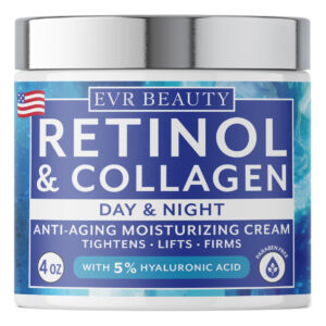 Creme Hidratante De Retinol Evr Beauty Para Rosto 120 Ml Com