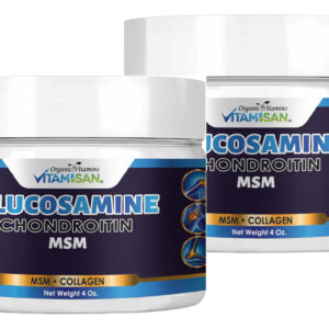 Creme Vitamisan Glucosamina Condroitina Msm Colágeno 240 Mlx