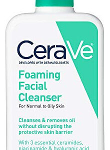 Limpador Facial Cerave Foaming 355ml Para Pele Oleosa Diária