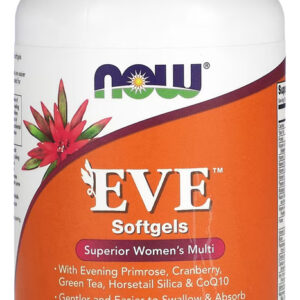 Multivitamínico Eve Mulheres Now Foods 90 Softgels Sabor N/a