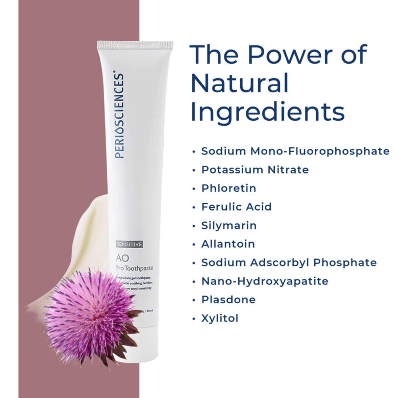 Toothpaste Periosciences Sensitive Ao Pro W/ Nano Hydroxyapa - Image 3