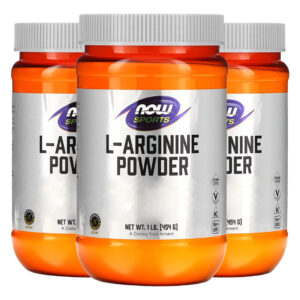 L-arginina Em Pó Now Foods Sports 454g Importado 3un
