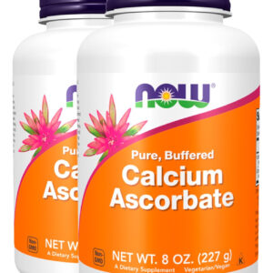 Ascorbato De Cálcio 227g Pó Importado 2un Now Foods