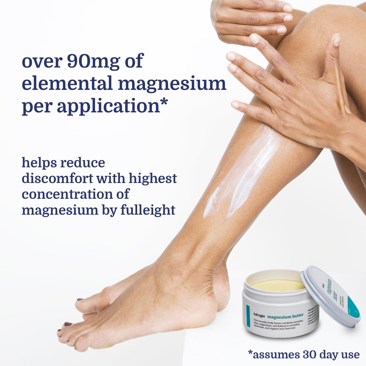 Manteiga Corporal Full Eight Organic Magnésio 120ml - Imagem 2