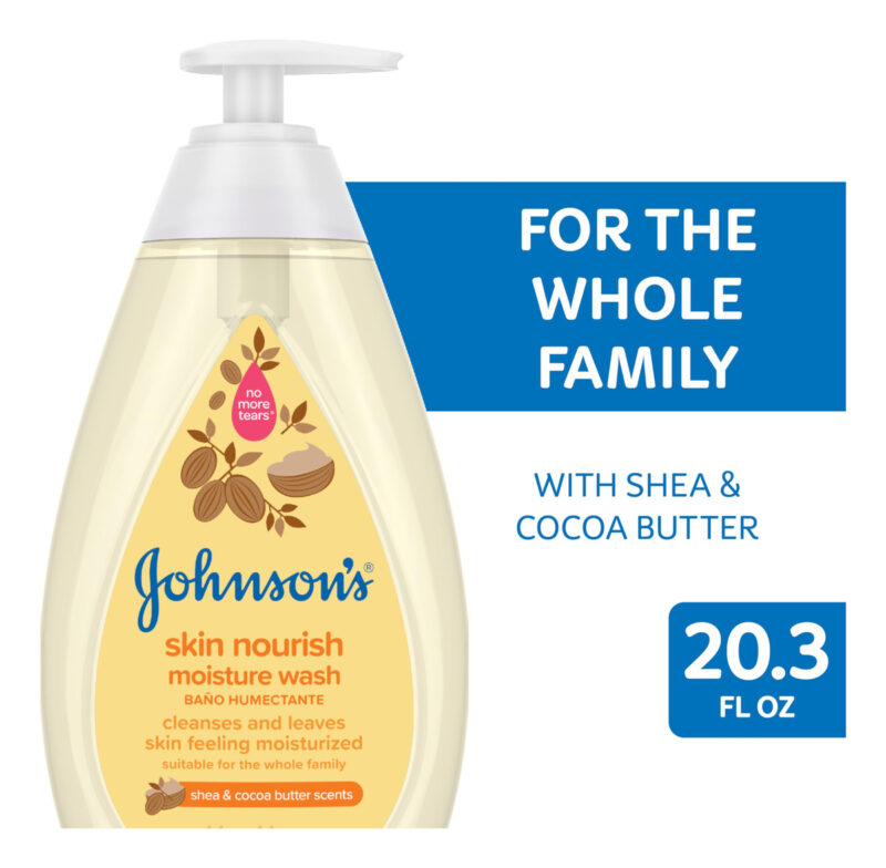 Sabonete Corporal Para Bebês Johnson's Skin Nutrition Moistu - Image 8