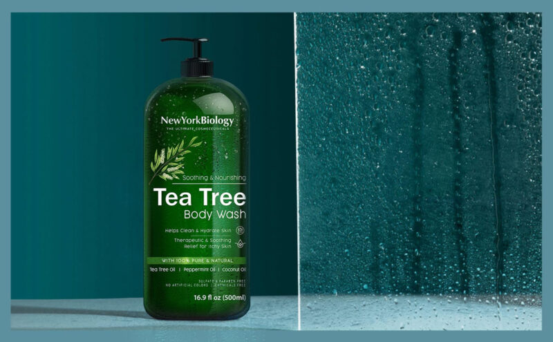 Sabonete Líquido New York Biology Tea Tree 500 Ml Para Homen - Image 7