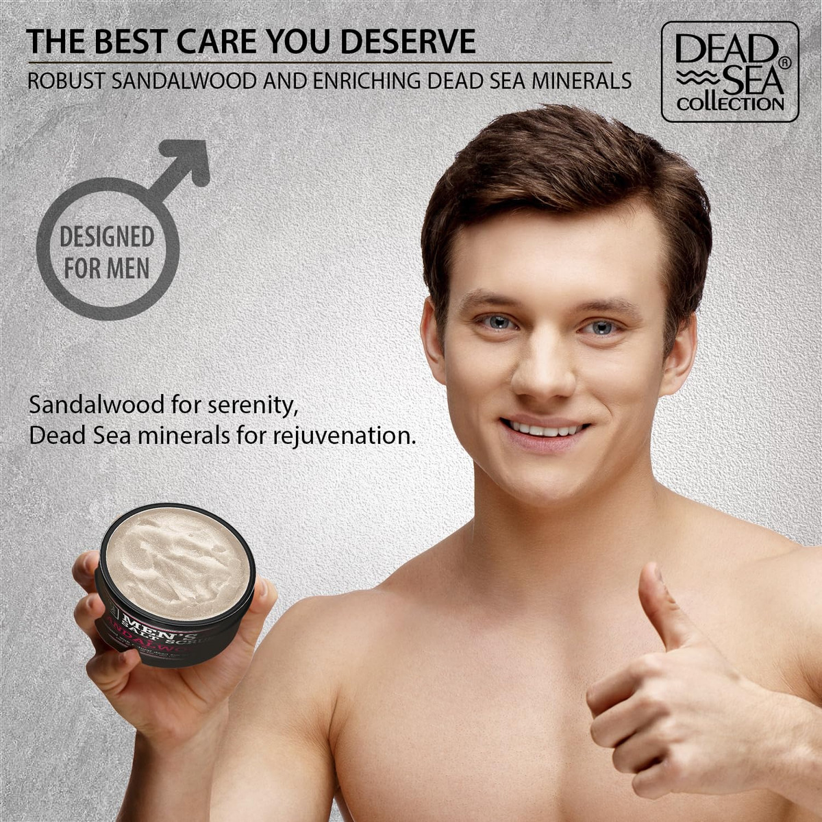 Esfoliante Corporal Dead Sea Collection Sandalwood 690ml Par - Imagem 6