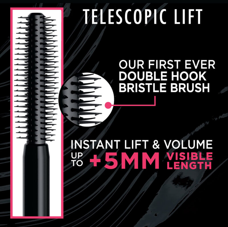 Rímel Loréal Paris Telescopic Lift Longthening Black 10ml - Image 3