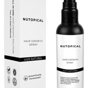 Spray De Crescimento Capilar Nutopical Para Queda De Cabelo