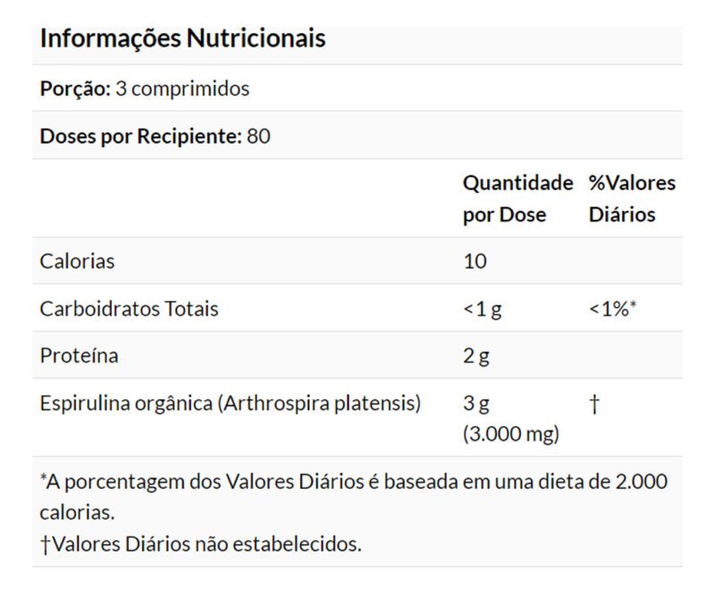 Spirulina 1000 Mg Now Foods 240 Tablets Importado - Image 4