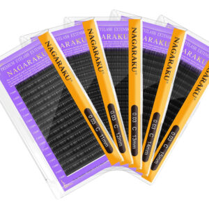 Extensões De Cílios Nagaraku 5 Bandejas De 0,03 Mm C Curl 11