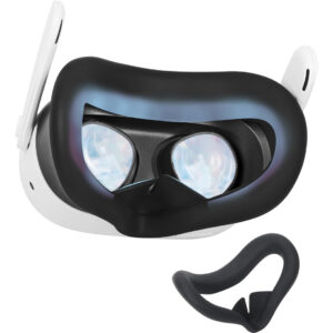 Máscara Facial De Silicone Para Meta Quest 3s À Prova De Suo