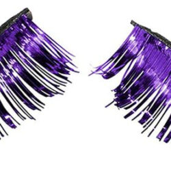 Ouropel Eyelashes Amscan Purple, 1 Par De Cílios Autoadesivo