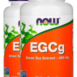Egcg Extrato Chá Verde 400mg 90caps Importado 2un Now Foods