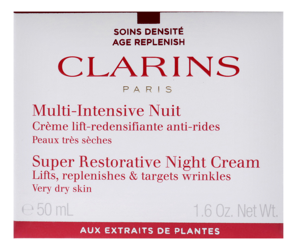 Creme De Noite Clarins Super Restorative Para Pele Muito Sec - Imagem 5