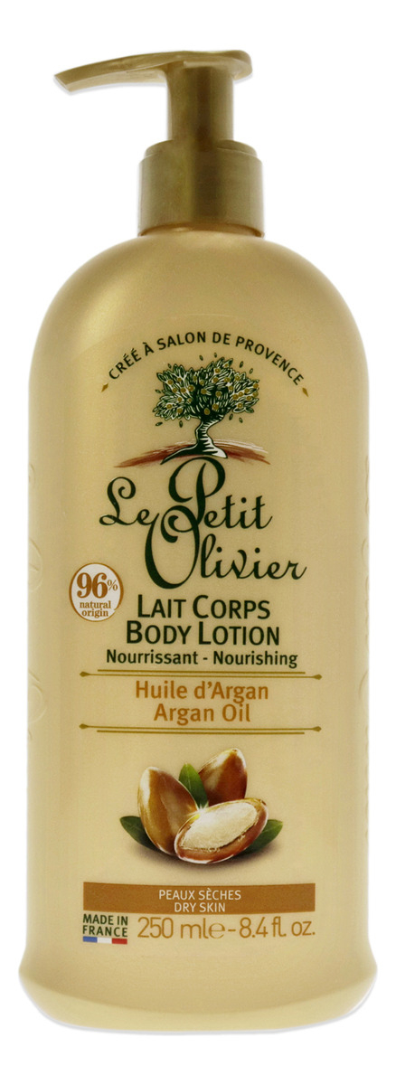 Loção Corporal Le Petit Olivier Nutritiva Com Óleo De Argan