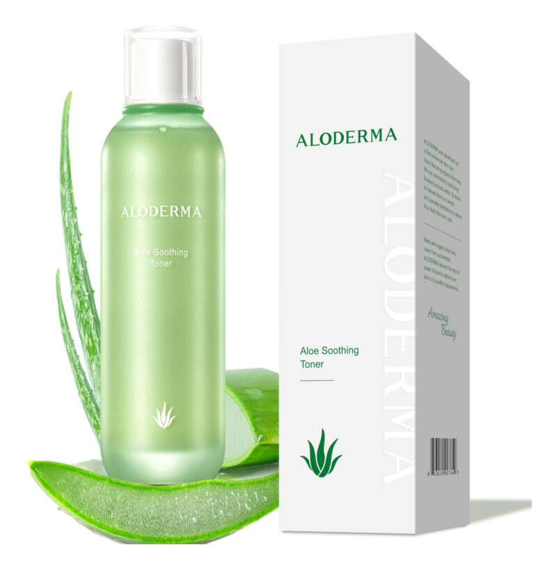 Tônico Facial Aloderma Aloderma Aloe Vera 91% Orgânico Sem Á