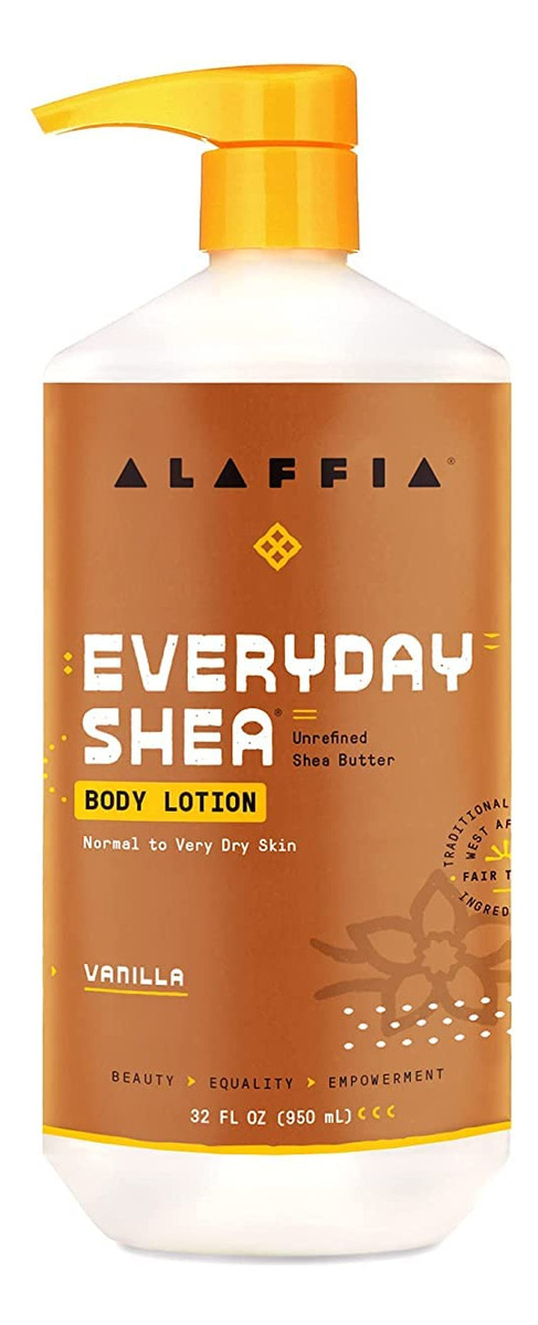 Loção Corporal Alaffia Everyday Shea Vanilla 946ml Fair Trad - Imagem 7
