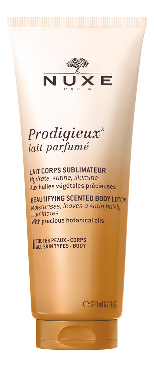 Loção Corporal Nuxe Prodigieux Com Óleo De Coco, Argan E Amê