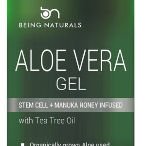 Gel De Aloe Vera Being Naturals 500 Ml Com Mel De Manuka E Á