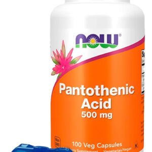Ácido Pantotênico Now Foods Vit. Complexo B 100cap