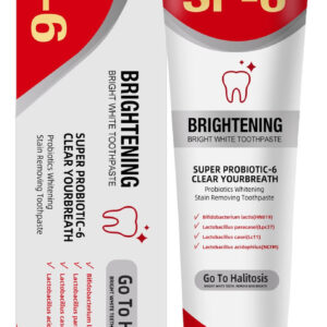 Creme Dental Branqueador Para Limpeza E Hálito Fresco 120g