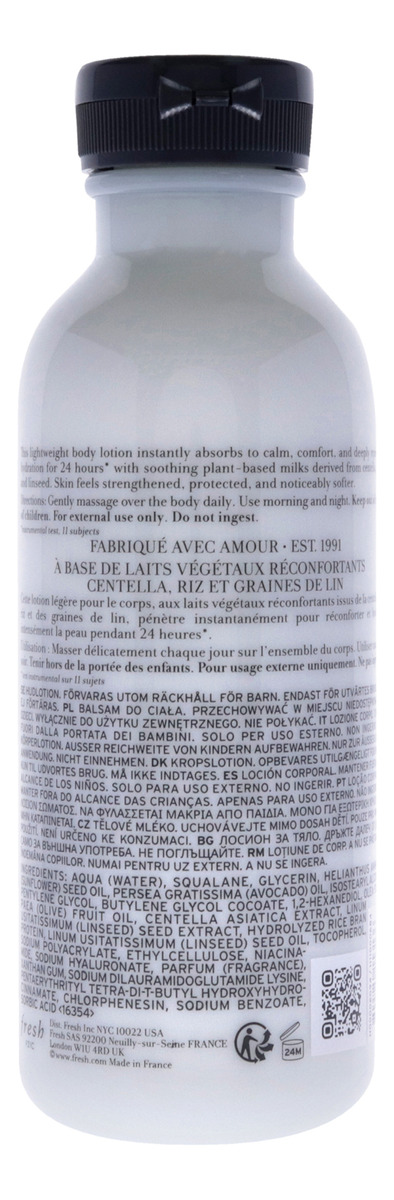 Loção Corporal De Leite Fresco Para Mulheres 250ml - Imagem 2