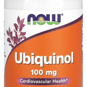 Ubiquinol 100 Mg Now Foods 60 Softgels Importado