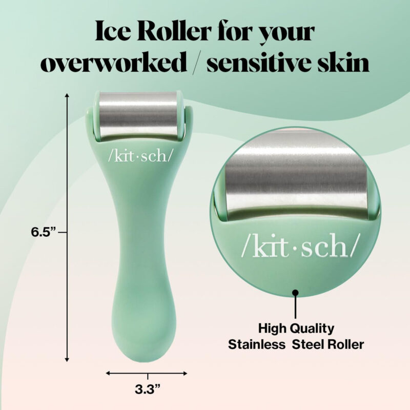 Ice Face Roller Kitsch Ice Roller Para Cuidados Com A Pele V - Image 2