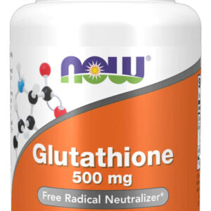 Glutationa 500mg Now Foods Glutathione 30 Veg Caps Sabor Sem Sabor