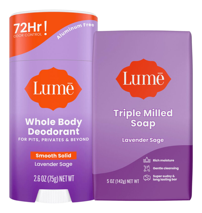 Pacote De Desodorante E Sabonete Lume Whole Body 75ml Stick
