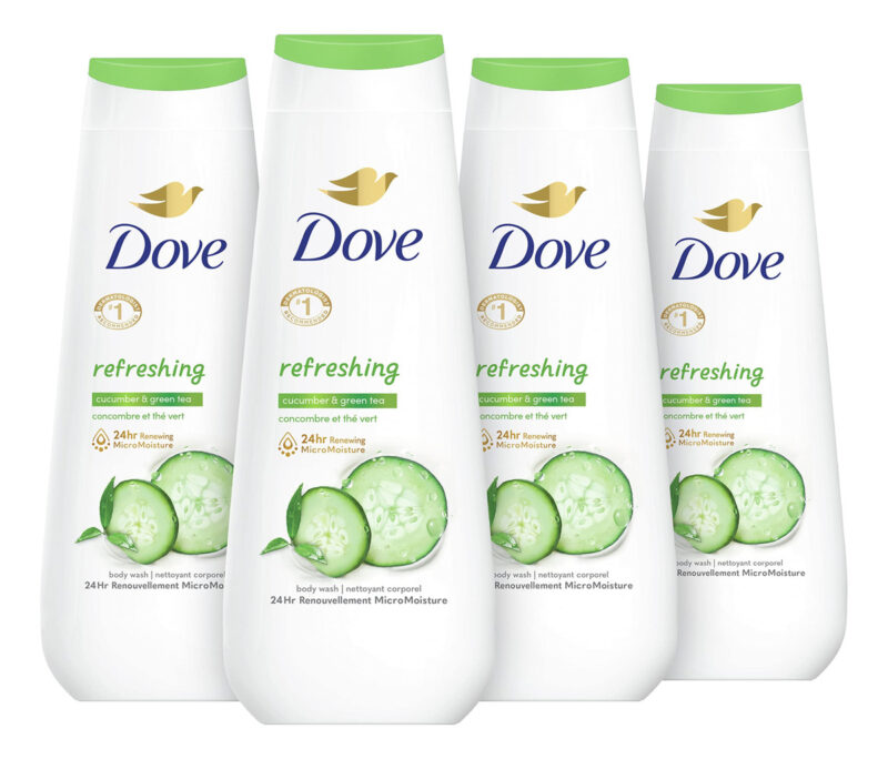 Sabonete Líquido Dove Refrescante De Pepino E Chá Verde 600