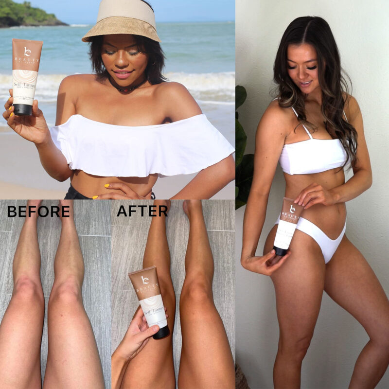 Loção Bronzeadora Self Tanner Beauty By Earth Natural Organi - Image 5