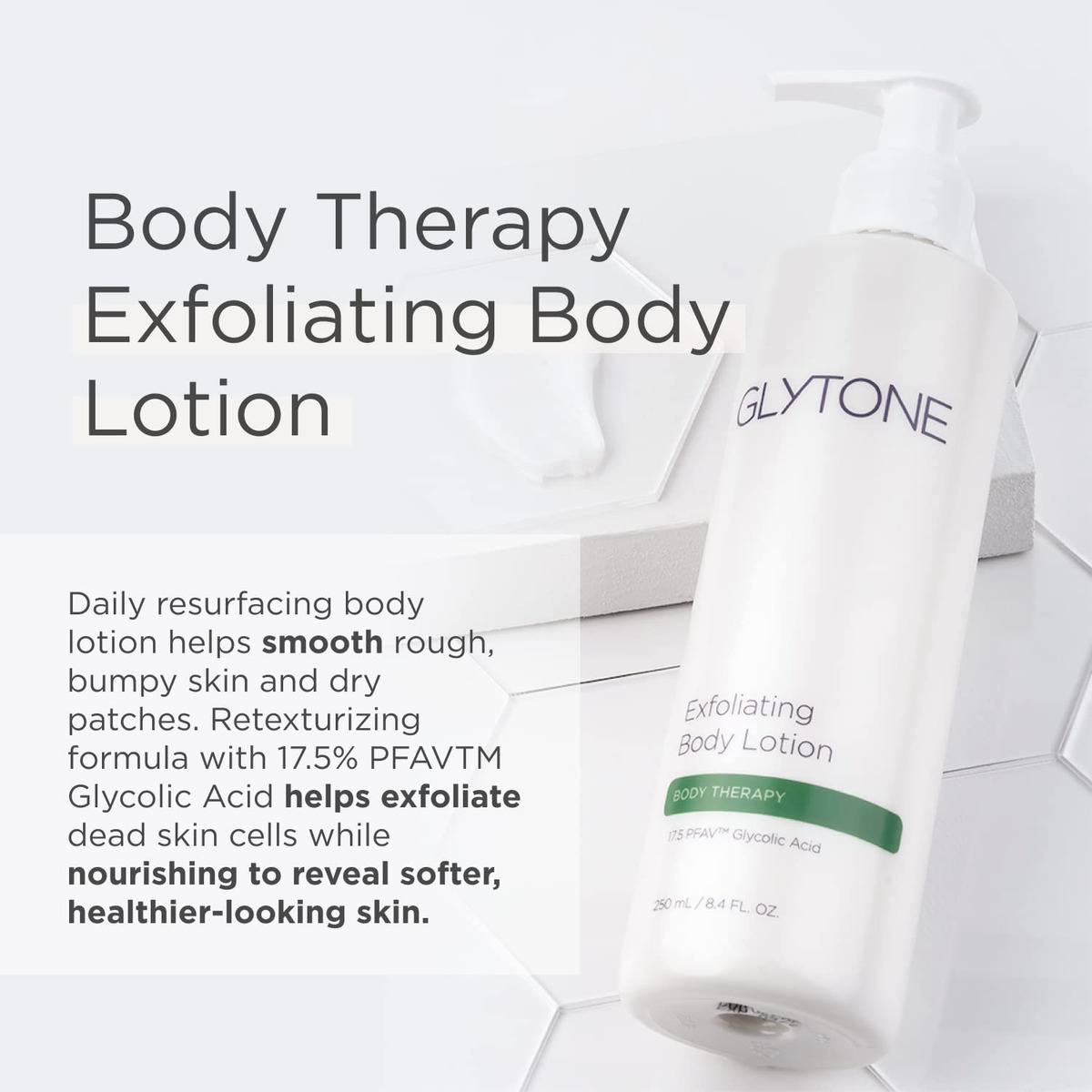 Loção Corporal Glytone Esfoliante 17,5% Ácido Glicólico 250m - Imagem 2