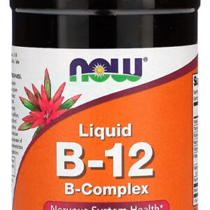Complexo De Vitamina B-12 Now Foods 237 Ml Importado