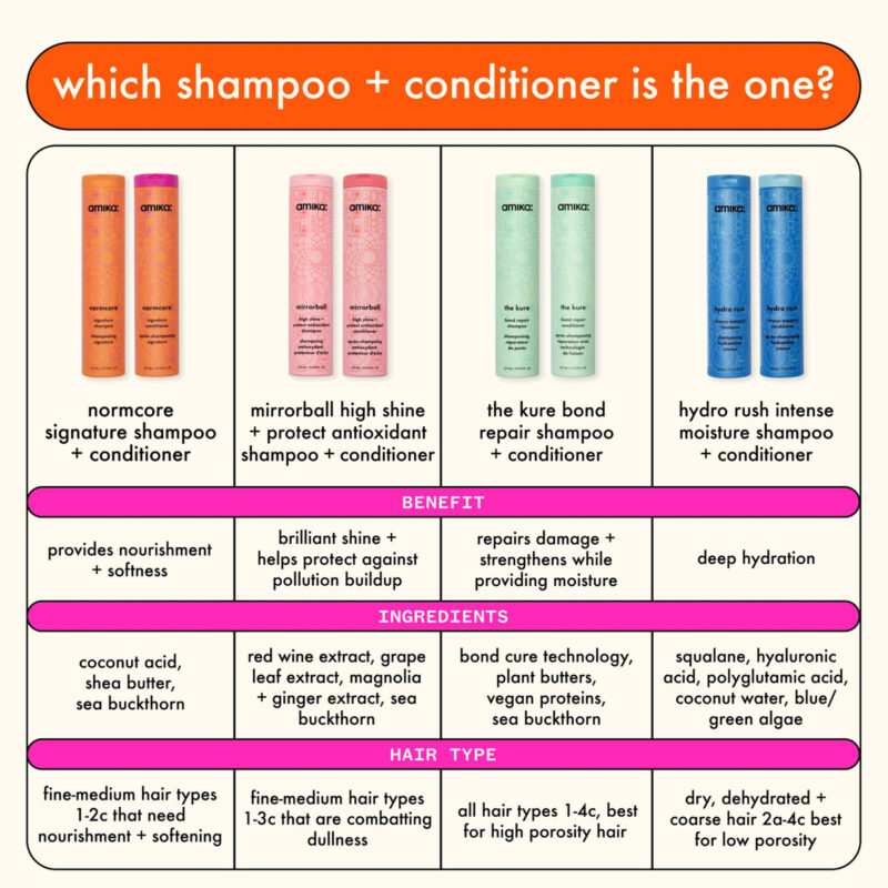Shampoo Amika Normcore Signature Unissex 1l - Image 7