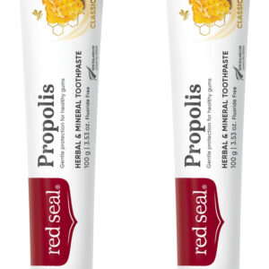 Pasta De Dentes Red Seal Propolis Herbal Mineral Natural Gum