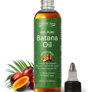 Óleo De Batana Orgânico Lhopebk Nature Para O Crescimento Do