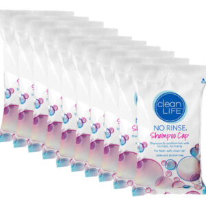 Shampoo Cap No-rinse Cleanlife Products, Pacote Com 10
