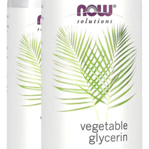 Glicerina Vegetal 473ml Puro Importado 2un Now Foods