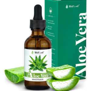 Óleo De Aloe Vera: Óleo De Poço, Hidratante, Fortalecedor, N