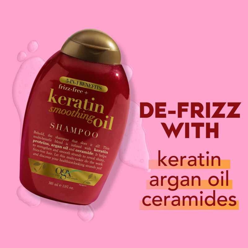 Shampoo De Óleo Suavizante De Queratina Frizzfree 5 1 - Image 6