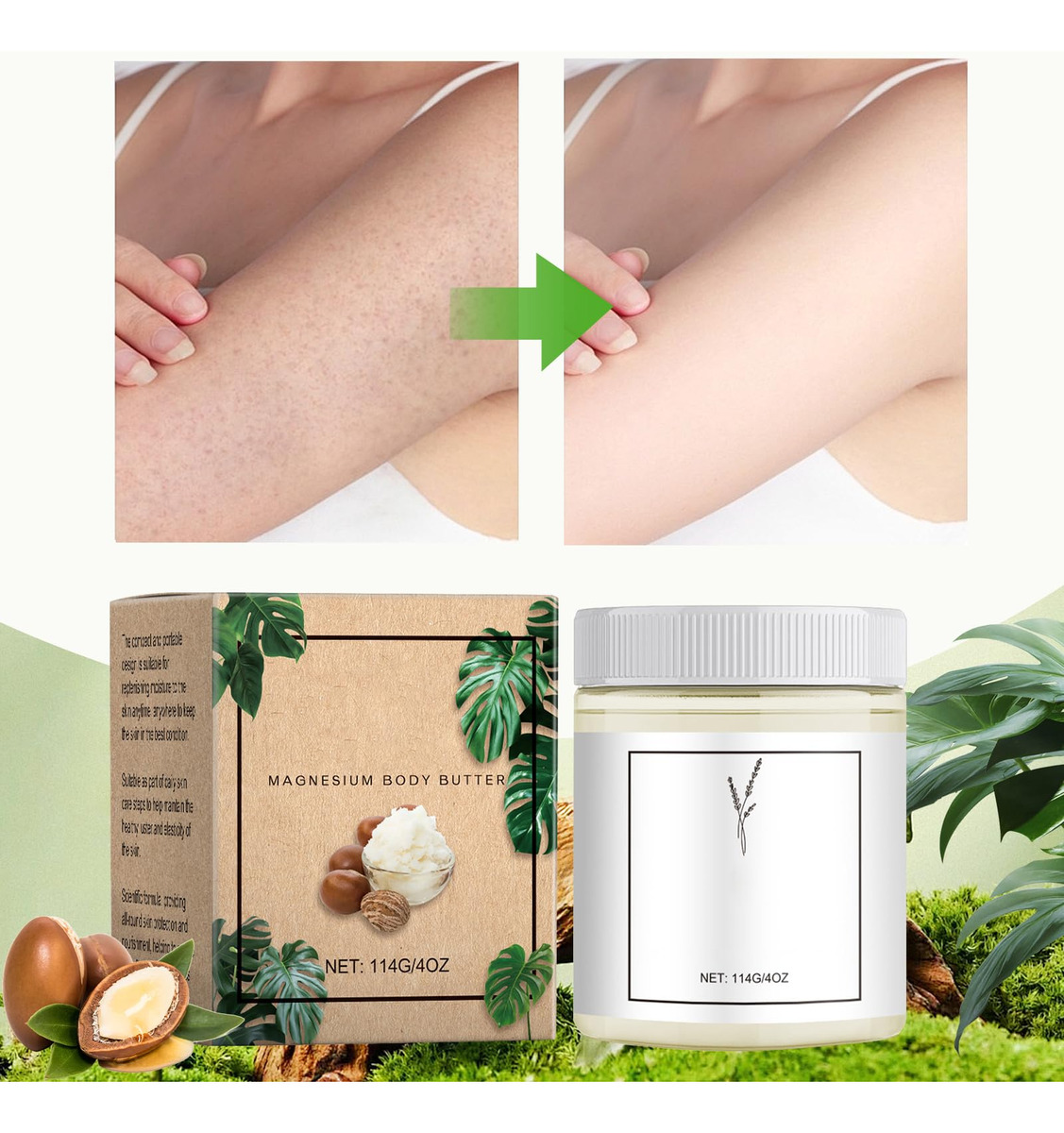 Creme De Neuropatia Lioatyo Mama-bear Magnesium Body Butter - Imagem 2