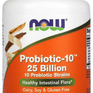 Now Probiótico10 25 Bilhões 50cap Distribuidor Autorizado