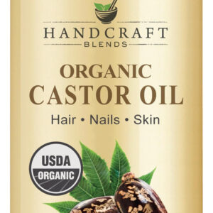 Misturas Artesanais De Óleo De Rícino Orgânico De 480 Ml Par