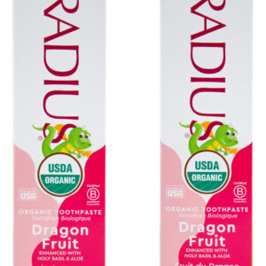 Pasta De Dente Radius Usda Organic Kids Dragon Fruit 90ml, P