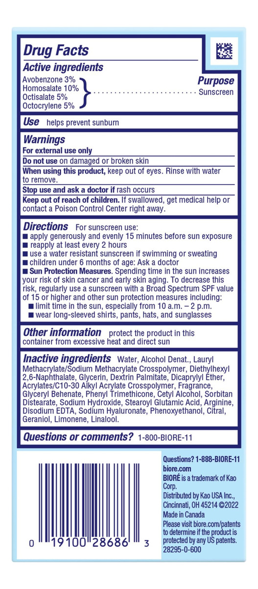 Protetor Solar Bioré Uv Aqua Rich Spf 50 Pa++++ 50 Ml Pacote - Imagem 8