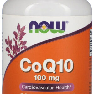 Now Foods Coenzima Coq10 100mg 150 Softgels / No Brasil