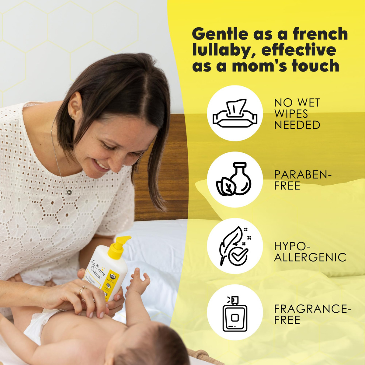 Loção Para Fraldas La Petite Creme French Premium 240ml - Imagem 6